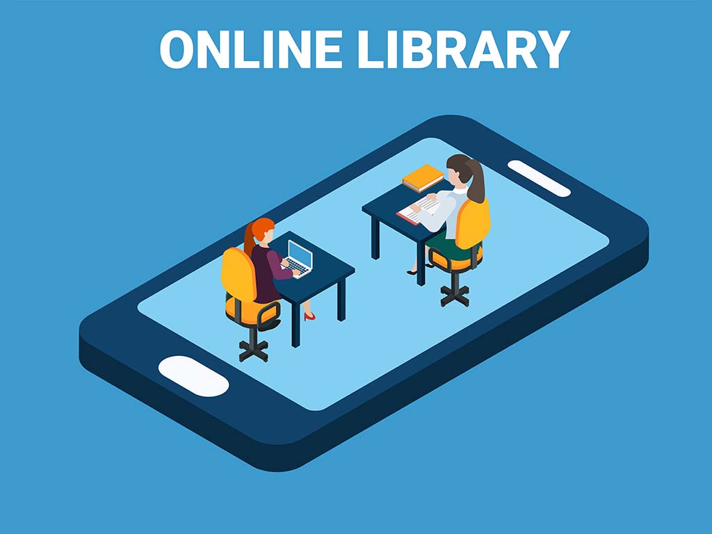 Online library illustration free download